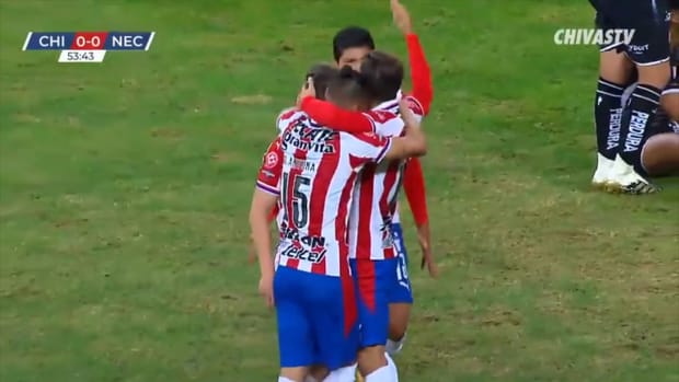 Jesús Angulo’s goal vs Necaxa